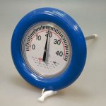 Schwimmthermometer rund