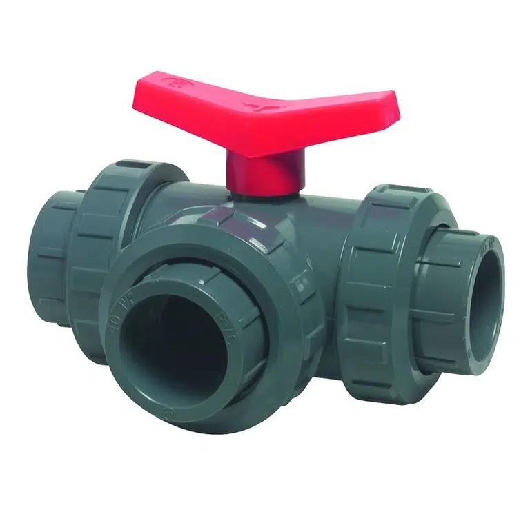 UK-30935-1501302 3-Wege Kugelhahn mit T- Bohrung – Bild 1