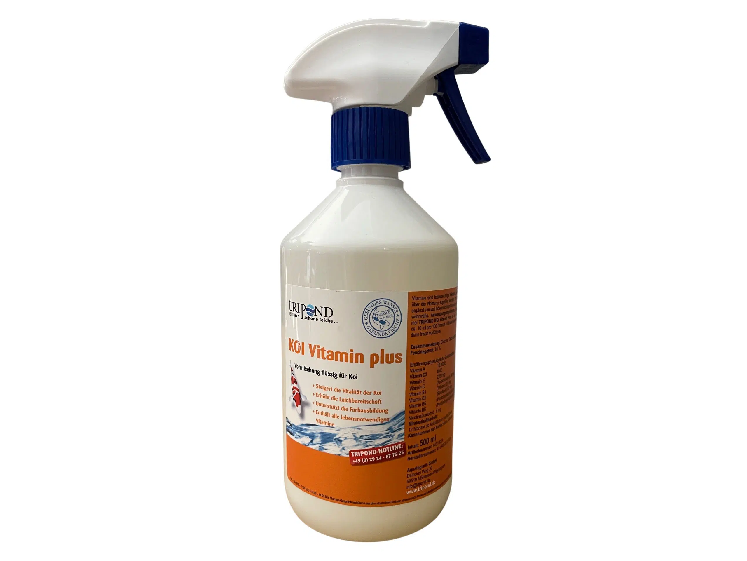 tripond KOI Vitamin Plus KOI Vitamin plus 500ml – Bild 1