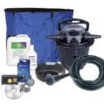 Hälterungsbecken mit Filter und Pumpe