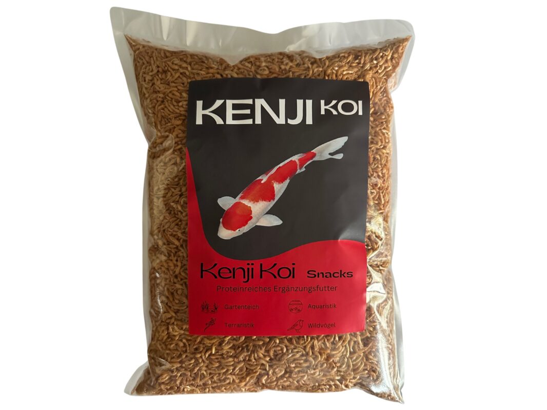 KENJI KOI Bachflohkrebse optimaler Snack für Teichfische und Vögel