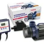 Regelbare Schwimmteichpumpe. Hochwertig mit Blockadeschutz