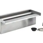 Professioneller Wasserfall aus Edelstahl