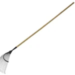 Hochwertiger Rechen mit 20 Zinken für den Garten