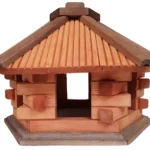 Vogelhaus 6-eckig ohne Futtersilo