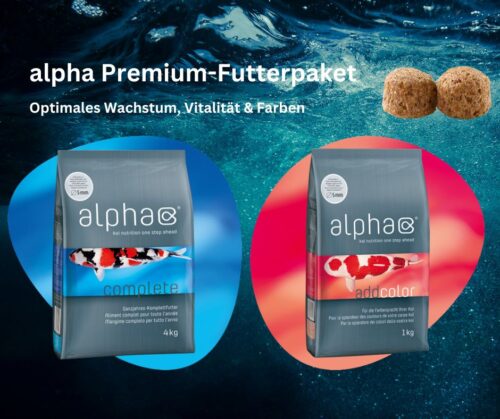 alpha Koifutter Premiumfutter-Paket 5kg – Bild 1