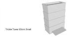 Red Label Trickle Tower Wasserfall Small – Gesamtansicht