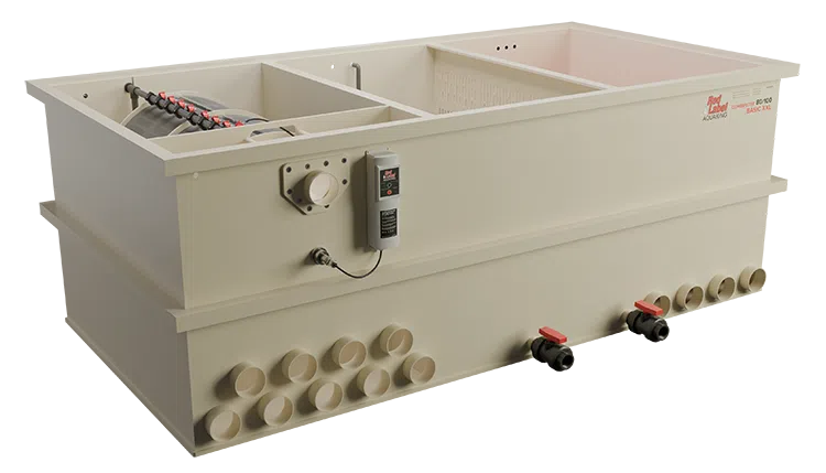 Red Label Trommelfilter Basic Kombi 80/100 XXL – Frontansicht geschlossen Red Label Trommelfilter Basic Kombi 80/100 XXL – Frontansicht geschlossen