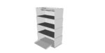 Red Label Trickle Tower Wasserfall Small – Trickle-Turm Detailansicht